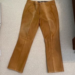 Vintage Ralph Lauren leather pants